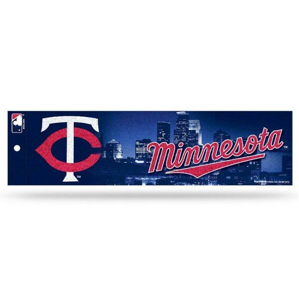 Rico Industries Minnesota Twins Decal Bumper Sticker Glitter 9474682696